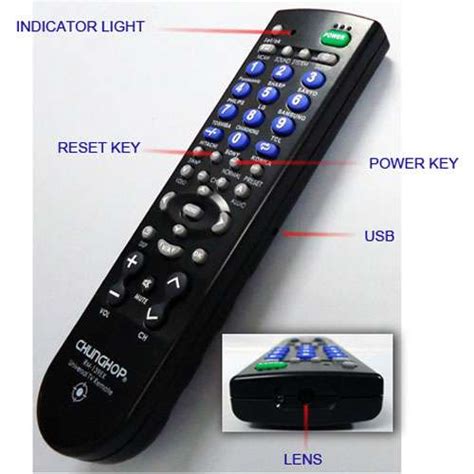 TV REMOTE CONTROL SPY CAMERA, HIDDEN UNIVERSAL REMOTE CONTROL NANNY SPY DVR CAMERA