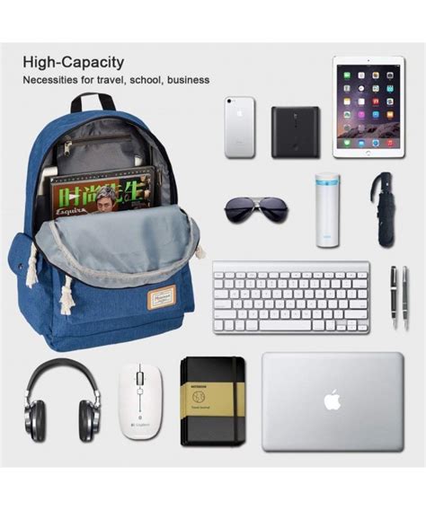 Travel Laptop Backpack USB Charging Port- School Bookbag College Travel ...