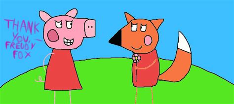 peppa pig and freddy fox by AlternateReality56 on DeviantArt