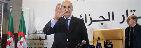 Tebboune wins Algerian Presidential election with 58% of the votes ...