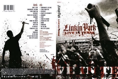 Jaquette DVD de Linkin Park live in Texas - Cinéma Passion