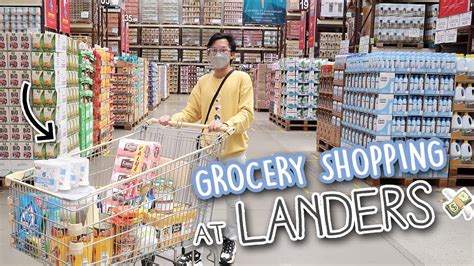 GROCERY SHOPPING AT LANDERS! 🛒💸 - YouTube