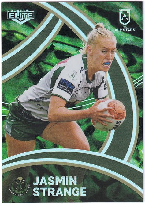 2023 NRL ELITE 'ALL STARS' AS15/32 JASMIN STRANGE - MAORI ALL STARS - Cards of Champions