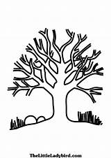 Tree Coloring Pages Printable sketch template