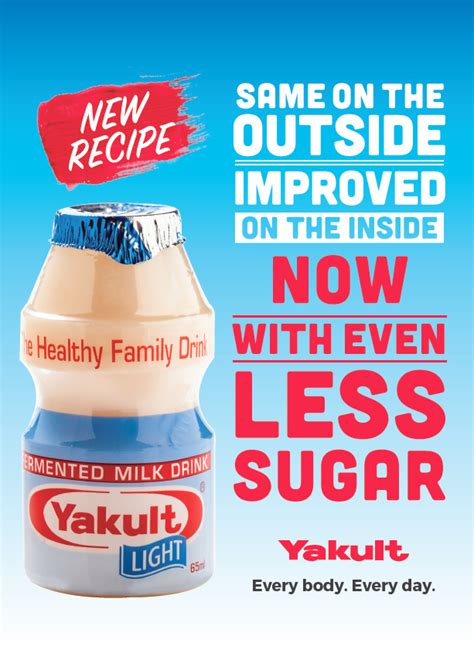 Did You Know that Yakult Light Has a New Recipe? - Yakult Australia