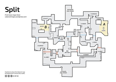 Valorant Printable Maps