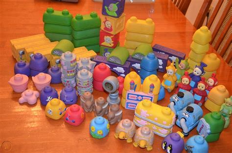 Huge Lot Mega Bloks Soft Teletubby Blocks Teletubbies Noo Noo Dipsy Laa Po Tinky | #1789545309