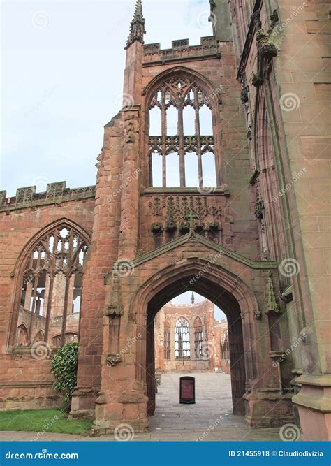 Coventry Cathedral Ruins Royalty Free Stock Photos - Image: 21455918