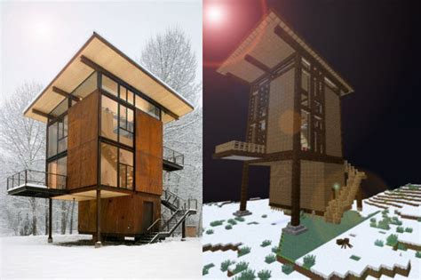 Modern Cabin Minecraft Project