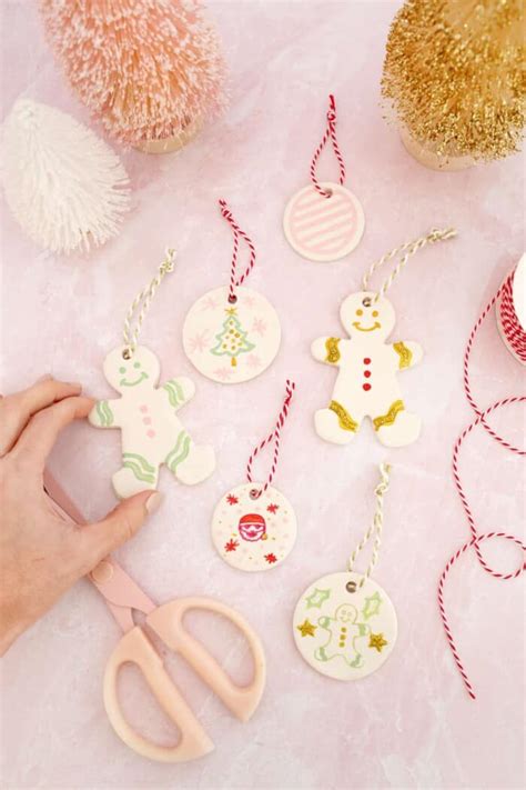 Make Your Own Clay Ornaments - A Beautiful Mess