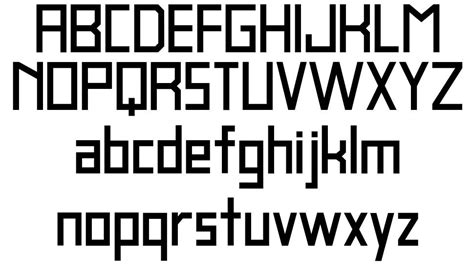 Blank font by Mauro Espindola - FontRiver