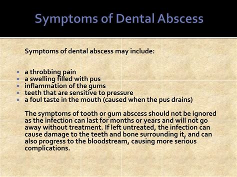 PPT - Dental Abscess PowerPoint Presentation, free download - ID:7945735