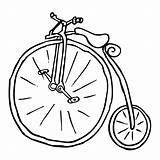 Coloring Page With A Unicycle  Download Or Color Online sketch template