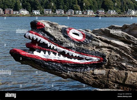 Crocodile Rock, Millport, Great Cumbrae, Scotland Stock Photo - Alamy