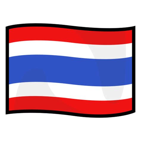 Flag Of Thailand Emoji for Facebook, Email & SMS | ID#: 13213 | Emoji.co.uk