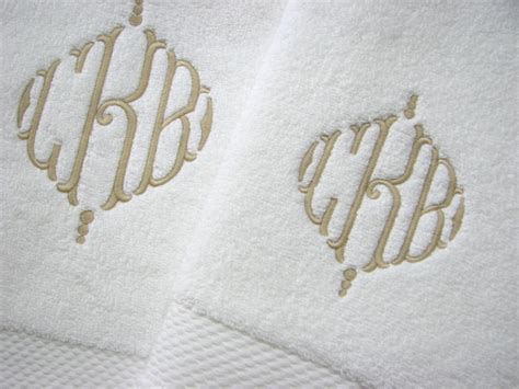 Monogrammed Matouk Guesthouse Bath Towels - Traditional - Bath Towels ...