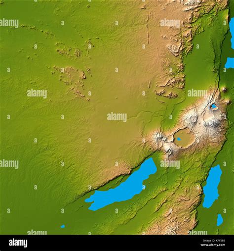 Olduvai gorge topo Stock Photo - Alamy