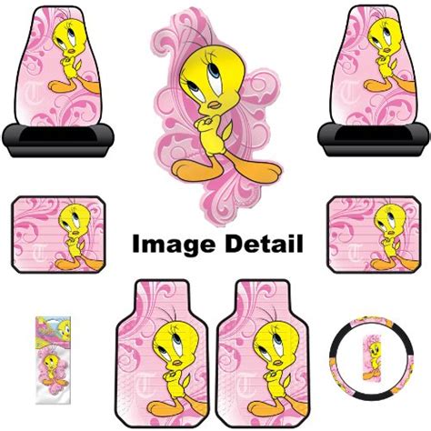 Saylkal: BuyNow Tweety Bird Happy in Pink Auto Car Truck SUV ...