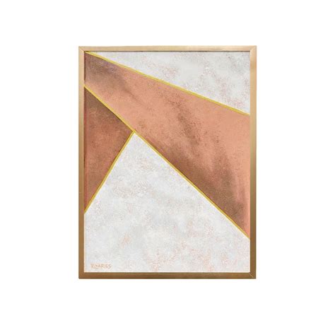 Copper Foil Handmade Canvas Painting – Rizaries