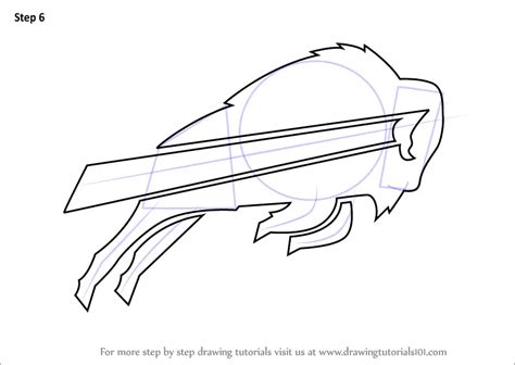 Learn How to Draw Buffalo Bills Logo (NFL) Step by Step : Drawing Tutorials