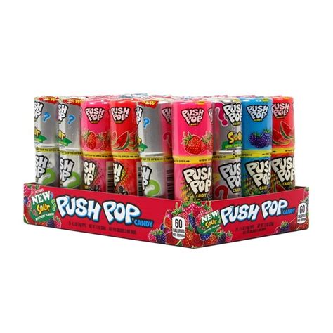 Push Pop Candy Assorted Flavors (24 ct.) - Walmart.com - Walmart.com