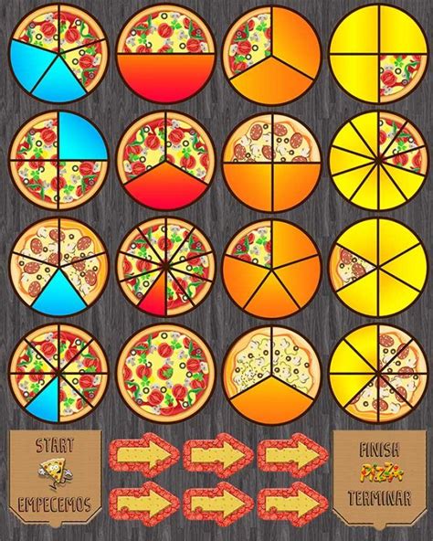 Pizza Fraction Floor Graphics | Fractions, Pizza fractions, Floor graphics