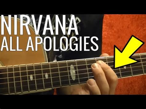 All Apologies – NIRVANA – Guitar Lesson – EASY! | Guitar Techniques and ...