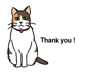 Thanks Cat Gif