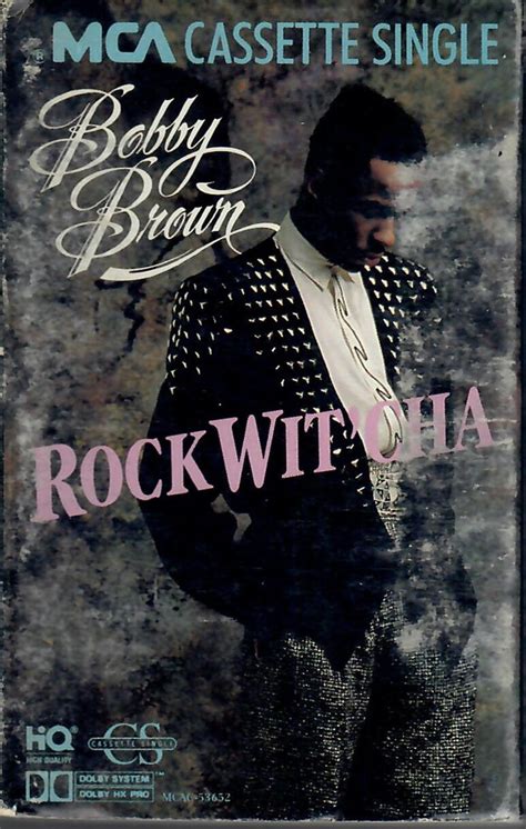 Bobby Brown - Rock Wit'Cha (1989, Cassette) | Discogs