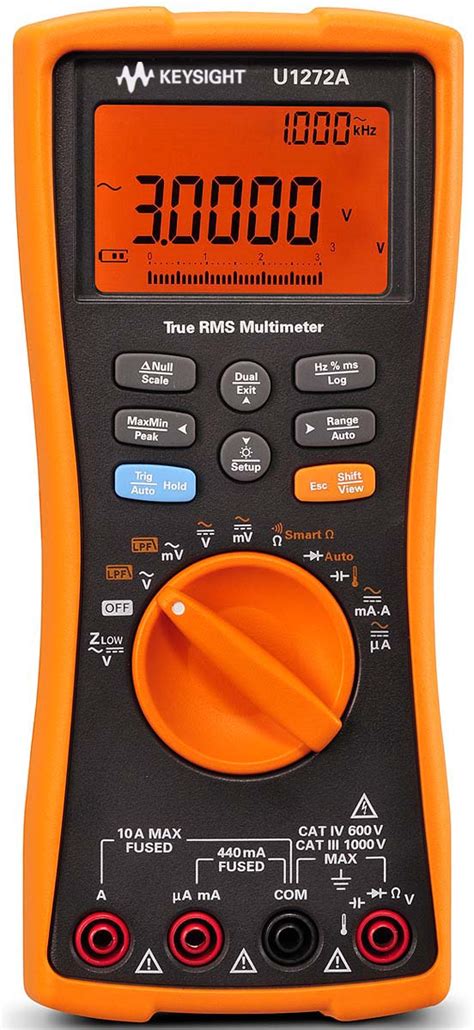 Keysight Technologies U1272A Handheld Digital Multimeter – Blue Crane ...