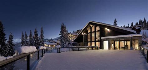 Three Ultra-Exclusive Alpine Ski Chalets