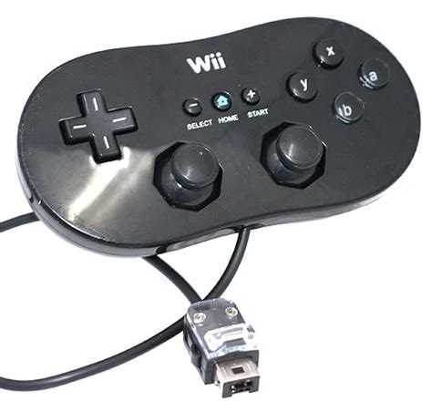 Nintendo Wii Classic Controller- Black