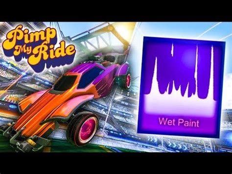 PIMP MY ROCKET LEAGUE RIDE - WET PAINT (Mystery Decal) - YouTube