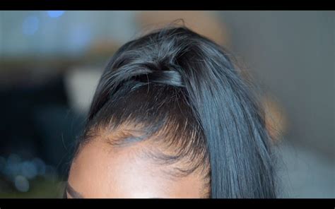 Quick Weave With A High Ponytail Tutorial [Video] - Black Hair Information