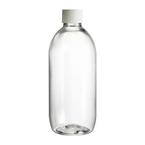 500ml Clear Plastic PET Bottle - H&O Plastics