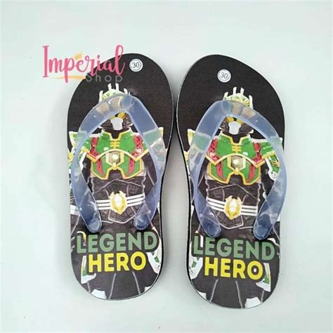 Jual Sandal Jepit Anak Laki-laki Karakter Legend Hero Sendal Capit Hiro ...