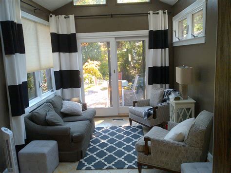 sunroom | Sunroom curtain ideas, Sunroom inspiration, Sunroom furniture