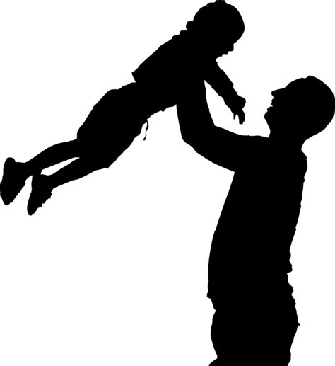 Download Father, Son, Silhouette. Royalty-Free Vector Graphic - Pixabay