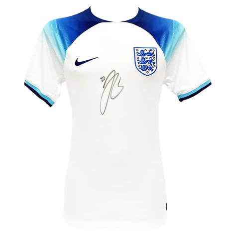 Signed Jude Bellingham Shirt - England Icon Jersey