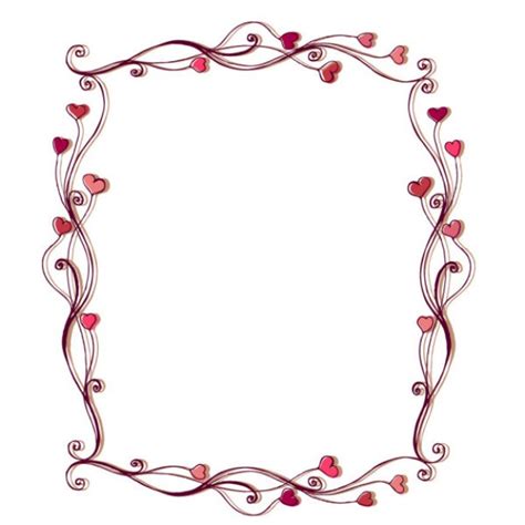 Free Heart Borders - ClipArt Best