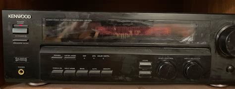 I have an old 5.1 Kenwood receiver that made a clicking (switch?) sound ...