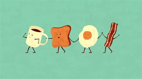 Cartoon Breakfast Wallpapers - Top Free Cartoon Breakfast Backgrounds ...