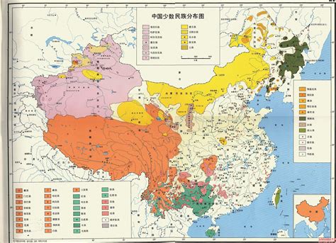 The Map of China’s Ethnic Groups | Mappenstance.