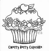 Free Printable Cupcake Coloring Pages For Kids sketch template