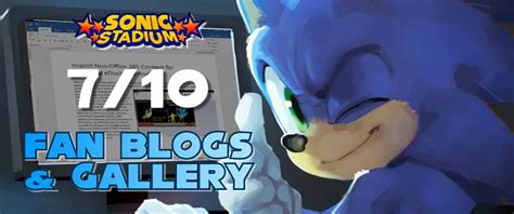 TSS UPDATE: Newly Launched Community Blog and Gallery Features! - Sonic ...