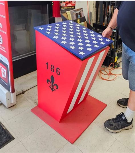 Flag disposal boxes placed in Milford | Milford LIVE! – Local Delaware News, Kent and Sussex ...