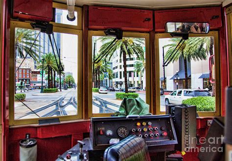 Streetcar Interior New Orleans Photograph by Chuck Kuhn