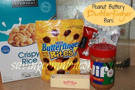 Peanut Buttery Butterfinger Bars (Nestle Butterfinger Bites) recipe ...