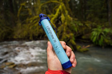 LifeStraw Personal Water Filter for Hiking, Camping, Travel, and Emergency Preparedness - BSA Soar