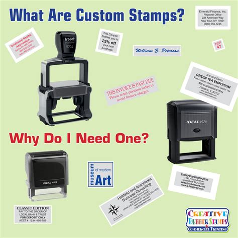 What Are Custom Stamps and Why Do I Need One? – Creative Rubber Stamps